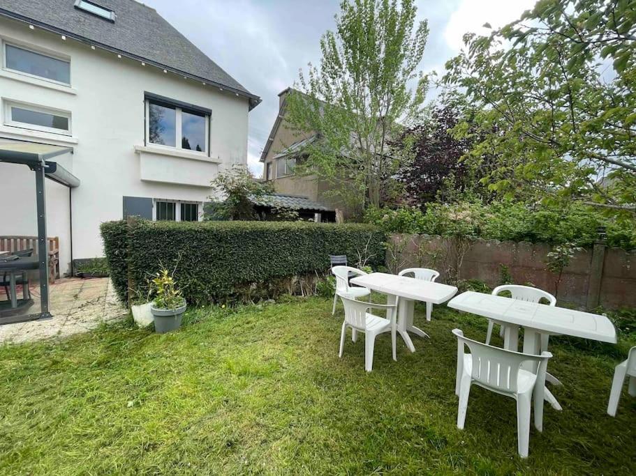 Maison Spacieuse Avec Jardin Et Salle De Sport Saint-Brieuc Extérieur photo