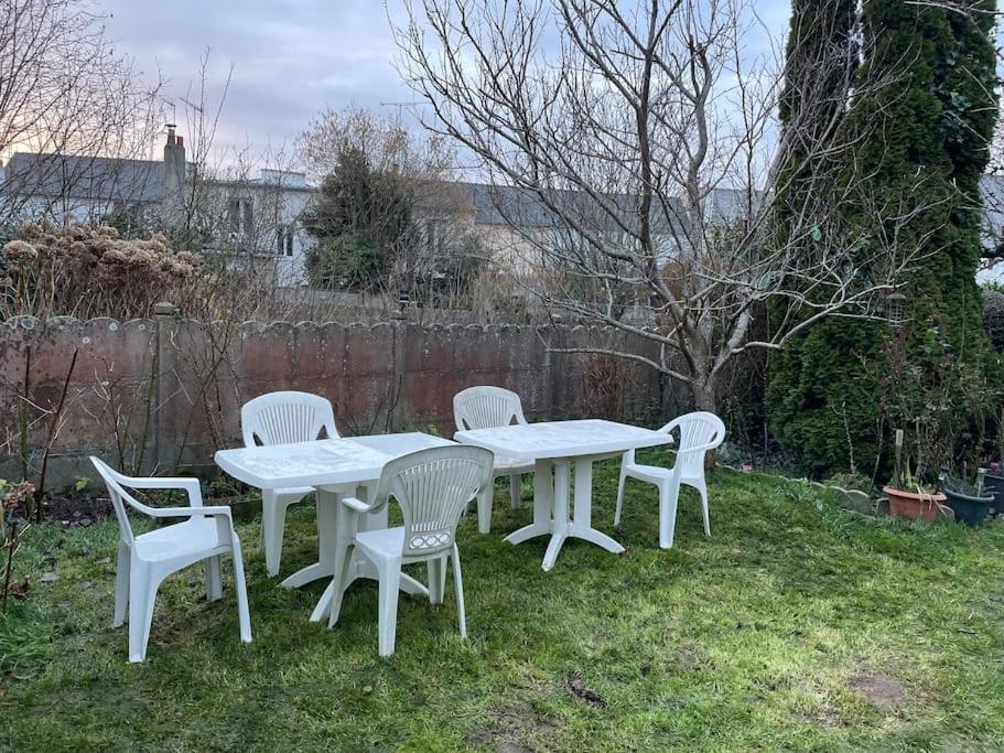 Maison Spacieuse Avec Jardin Et Salle De Sport Saint-Brieuc Extérieur photo